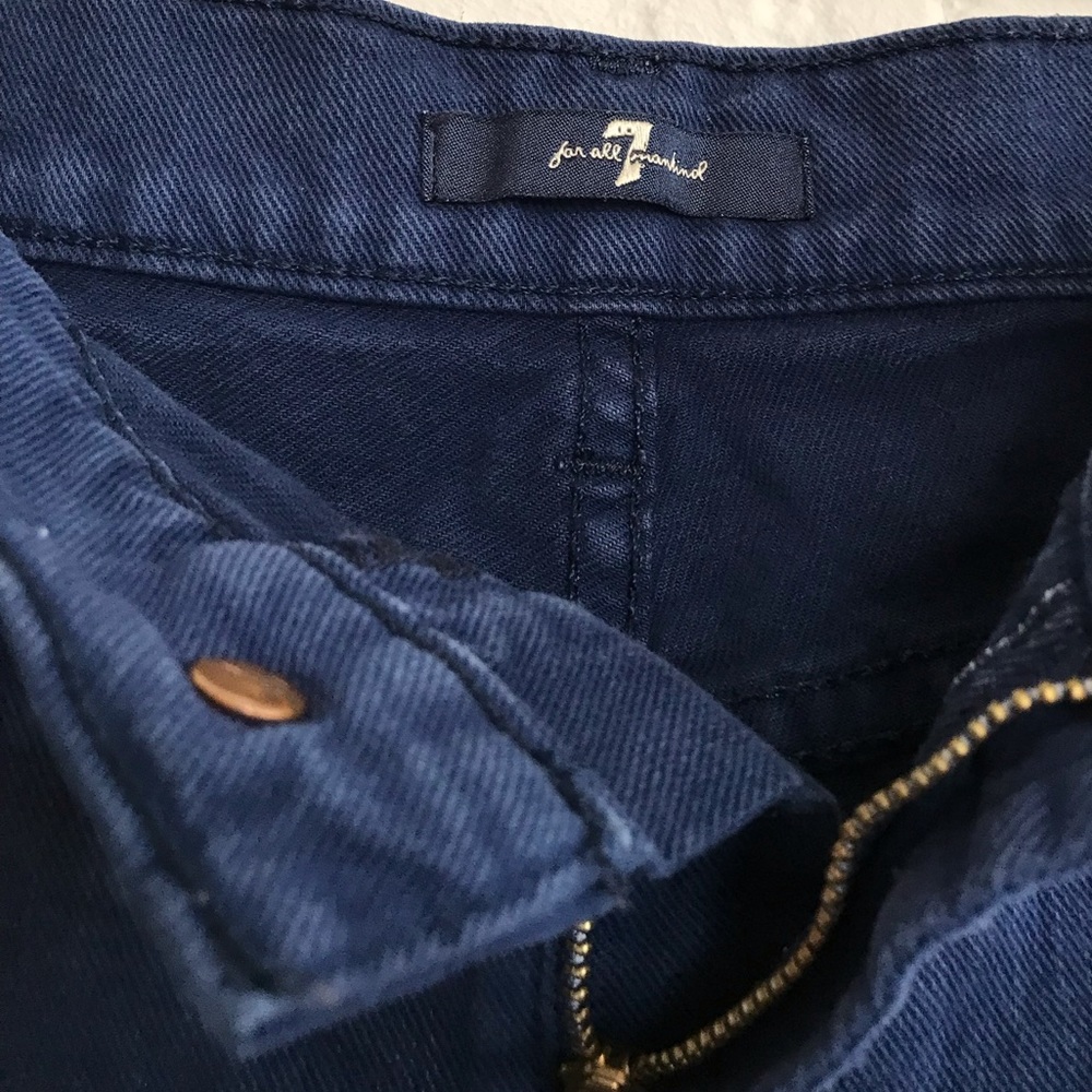 7 For All Mankind Denim Cutt Off - Picture 14 of 16